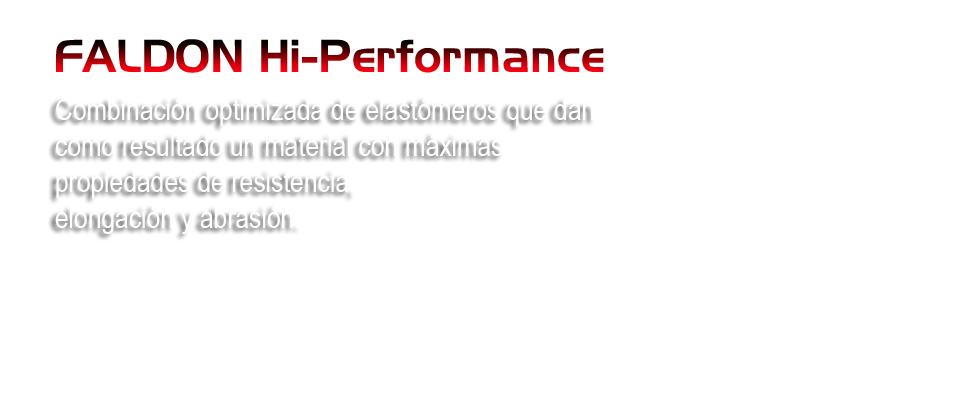 hule faldon hi-performance FALKON